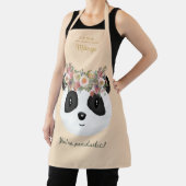 Personalisiert bist du Pandastic Pun Ladys' Schürze (InSitu)