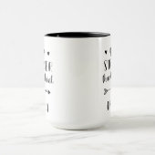 Personalisiert bist du stärker als du denkst tasse (Zentrum)