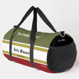 Personalisiert BJJ Arte Suave Jiu Jitsu Red Green Duffle Bag