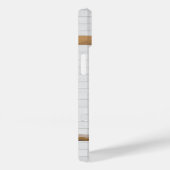 Personalisiert Black and White Basketball Jersey Case-Mate iPhone Hülle (Rückseite / Rechts)