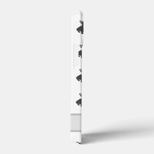 Personalisiert Black Brindle Frenchie Dog Case-Mate iPhone Hülle (Rückseite / Rechts)