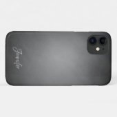 Personalisiert Black Chalkboard Vignette Case-Mate iPhone Hülle (Rückseite (Horizontal))