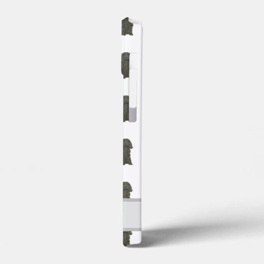 Personalisiert Black Cocker Spaniel Hund Case-Mate iPhone Hülle (Rückseite / Links)