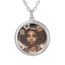 Personalisiert Black Girl Necklace