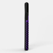 Personalisiert Black, Lila Polka Dot iPhone 5 Fall Case-Mate iPhone Hülle (Hinten/Rechts)