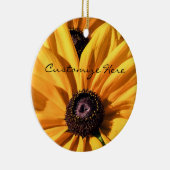 Personalisiert Black Mit Augen Susan Weihnachts-Or Keramikornament (Rechts)