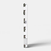 Personalisiert Black Pitbull Staffy Dog Case-Mate iPhone Hülle (Rückseite / Links)