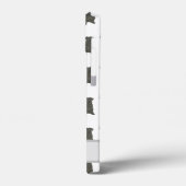 Personalisiert Black Schnauzer Dog Case-Mate iPhone Hülle (Rückseite / Links)