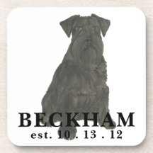 Personalisiert Black Schnauzer