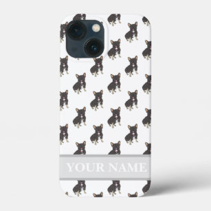 Personalisiert Black & Tan Tricolor Frenchie Dog Case-Mate iPhone Hülle