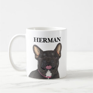 Personalisiert Black und Tan Frenchie French Bulld Kaffeetasse
