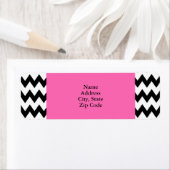 Personalisiert Black und White Zigzag (Insitu)