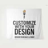 Personalisiert Blank, kundenspezifisch 104x88" Wandteppich (Vorderseite (Horizontal))