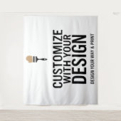 Personalisiert Blank, kundenspezifisch 104x88" Wandteppich (Vorderseite)