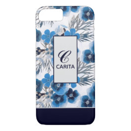 Personalisiert Blau Case-Mate iPhone Hülle