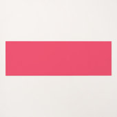 Personalisiert Blau-grüne Rosa Rote Farben Regenbo Yogamatte (Rückseite (Horizontal))