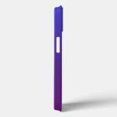 Personalisiert-blau und lila ombre Case-Mate iPhon iPhone Hülle (Rückseite / Rechts)