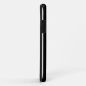 Personalisiert Blau und Schwarz Case-Mate iPhone Hülle (Hinten/Rechts)