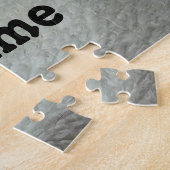 Personalisiert-Blauer Dumbo Extravaganter Begleite Puzzle (Seite)