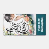 Personalisiert bleiben und Christliche Frauen kenn Schreibtischunterlage (Vorderseite)