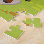 Personalisiert Blonde Cowgirl Jigsaw Puzzle (Seite)