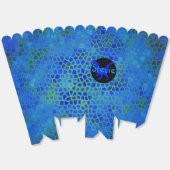 Personalisiert Blue Dinosaurier versteckt Geschenkschachtel (Ungeklappt)