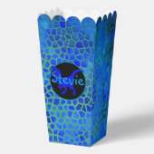 Personalisiert Blue Dinosaurier versteckt Geschenkschachtel (Vorderseite)