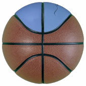 Personalisiert Blue Girl's Mit Monogramm Basketbal Basketball (Rechts)