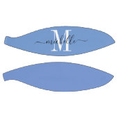 Personalisiert Blue Girl's Mit Monogramm Basketbal Basketball (Panele)