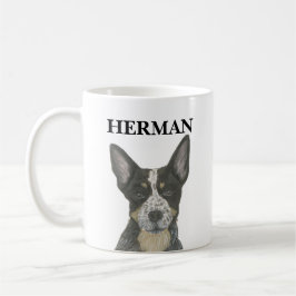 Personalisiert Blue Heeler Cattledog Kaffeetasse