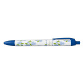 Personalisiert Blue Hydrangea Pen Kugelschreiber (Oberseite)