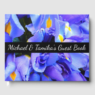 Personalisiert Blue Irish Wedding Gästebuch