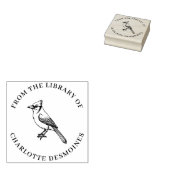 Personalisiert Blue Jay Book Briefmarke Custom Ex Gummistempel (Stempel)