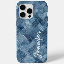 Personalisiert Blue Jean Denim iPhone / iPad Gehäu Case-Mate iPhone Hülle