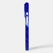 Personalisiert Blue Jellyfish Sturdy iPhone Case (Rückseite / Links)