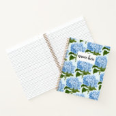 Personalisiert Blue Lilac-Notebook Notizblock (Innenseite)