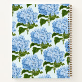 Personalisiert Blue Lilac-Notebook Notizblock (Rückseite)