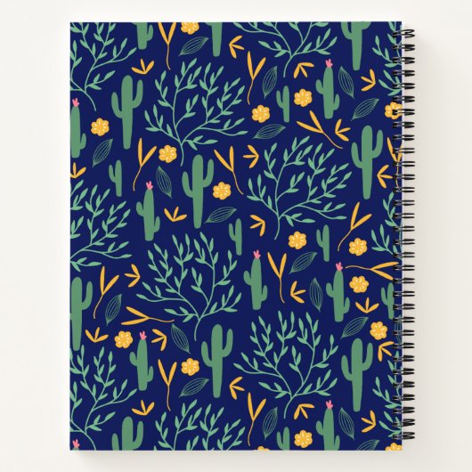 Personalisiert Blue Llama Lehrerplanung Notizblock (Rückseite)