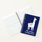 Personalisiert Blue Llama Lehrerplanung Notizblock (Innenseite)