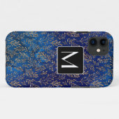 Personalisiert Blue Mermaid Glitzer Case-Mate iPhone Hülle (Rückseite (Horizontal))