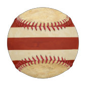 Personalisiert Blue Red Baseball Coach Danke (Rückseite)