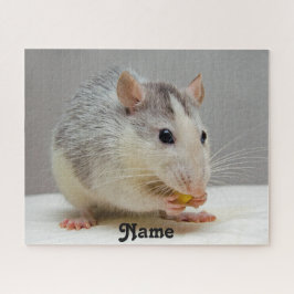 Personalisiert Blue Roan Husky Ratten Puzzle