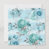 Personalisiert Blue Rose Lace Details (Vorderseite)