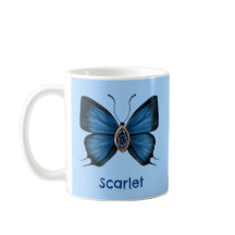 Personalisiert Blue Sapphire Butterfly Gemstone