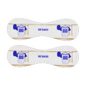 Personalisiert Blue und White Baseball Jersey (Paneele)