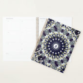 Personalisiert Blue und White Mandala Spiral Plann Planer (Anzeige)