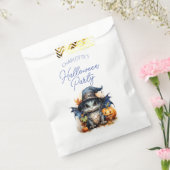 Personalisiert Blue Watercolor Baby Dragon Hallowe Geschenktütchen (Versiegelt)