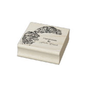 Personalisiert Bluebell Handmade von Gummistempel (Stempel)