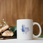 Personalisiert Bluebonnet Texas Kaffeetasse