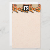 Personalisiert | BLUME Briefpapier (Vorne/Hinten)